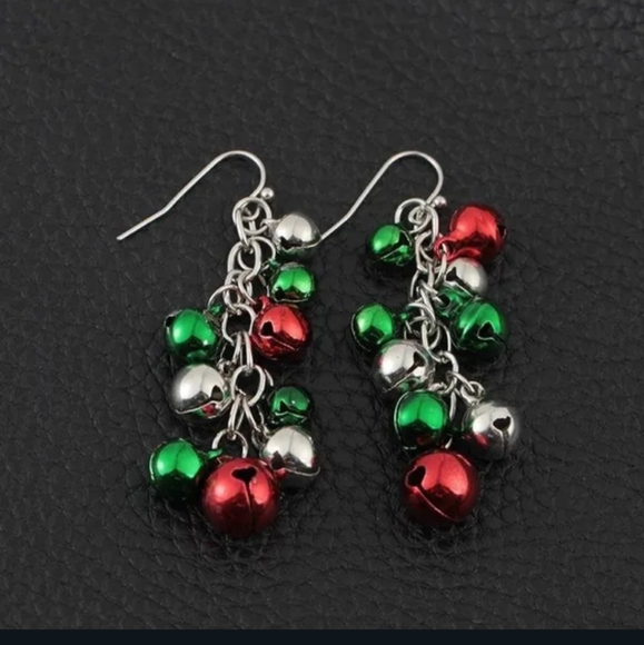 Christmas earrings. Bundle of 3 pair. - Picture 2 of 9
